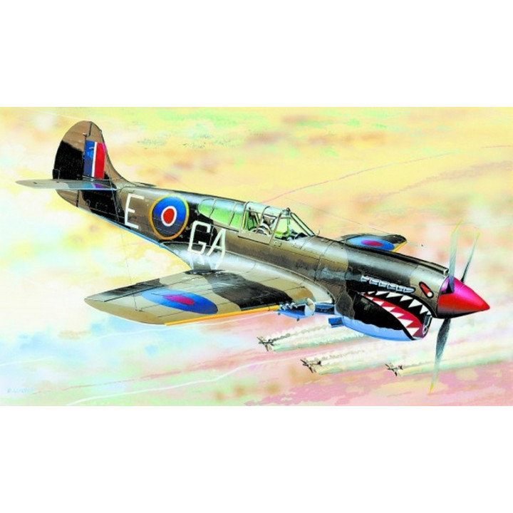 Model CURTISS P - 40K 1:72