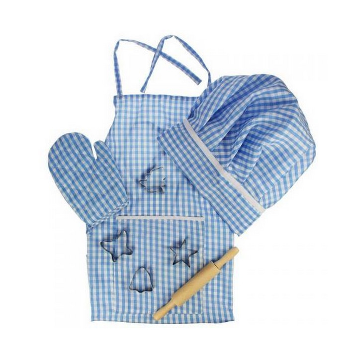 Bigjigs Toys Modrý set šéfkuchaře