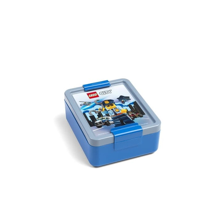 LEGO City box na svačinu - modrá