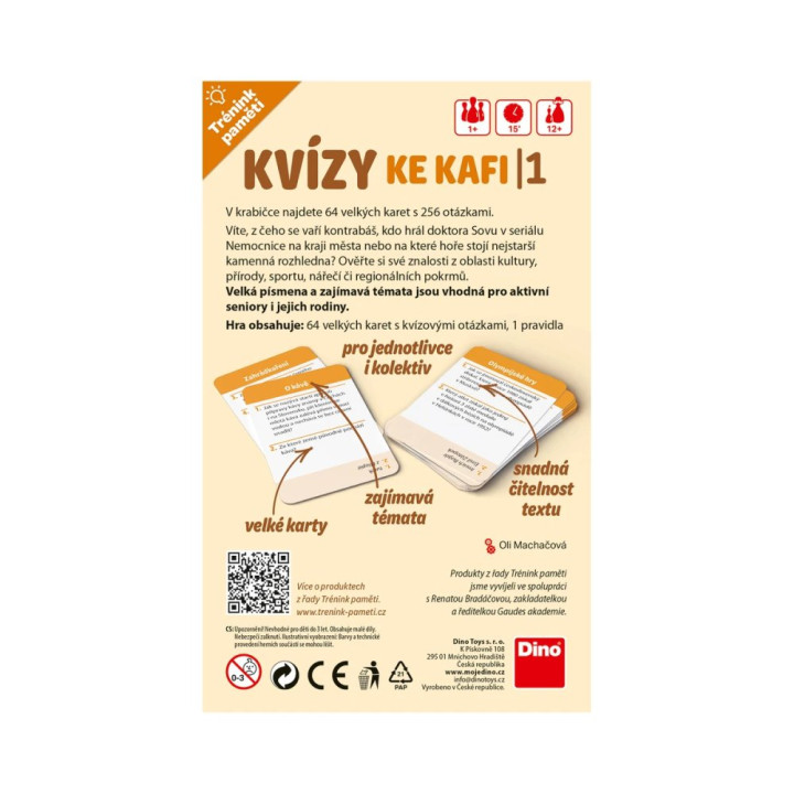 Dino Trénink paměti: Kvízy ke kafi 1