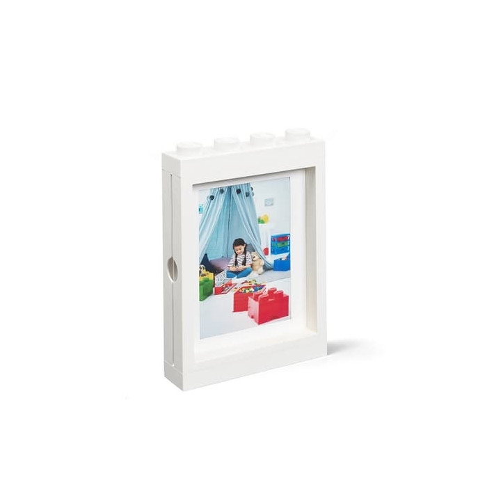 LEGO fotorámeček - bílá