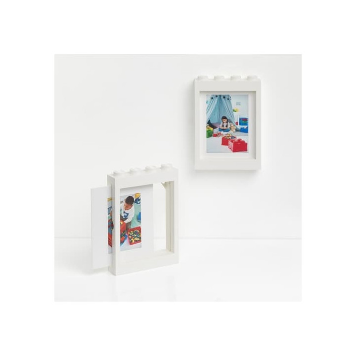 LEGO fotorámeček - bílá