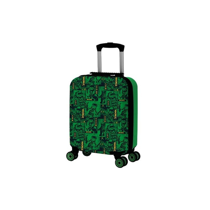 LEGO dětský kufr PLAY DATE 46 cm, XS - LEGO Ninjago Green