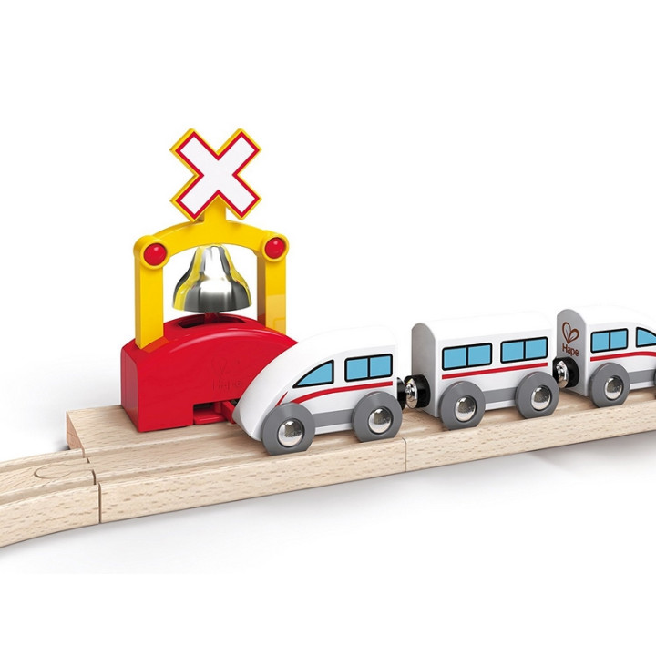 Hape Kolejnice s automatickým zvonkem