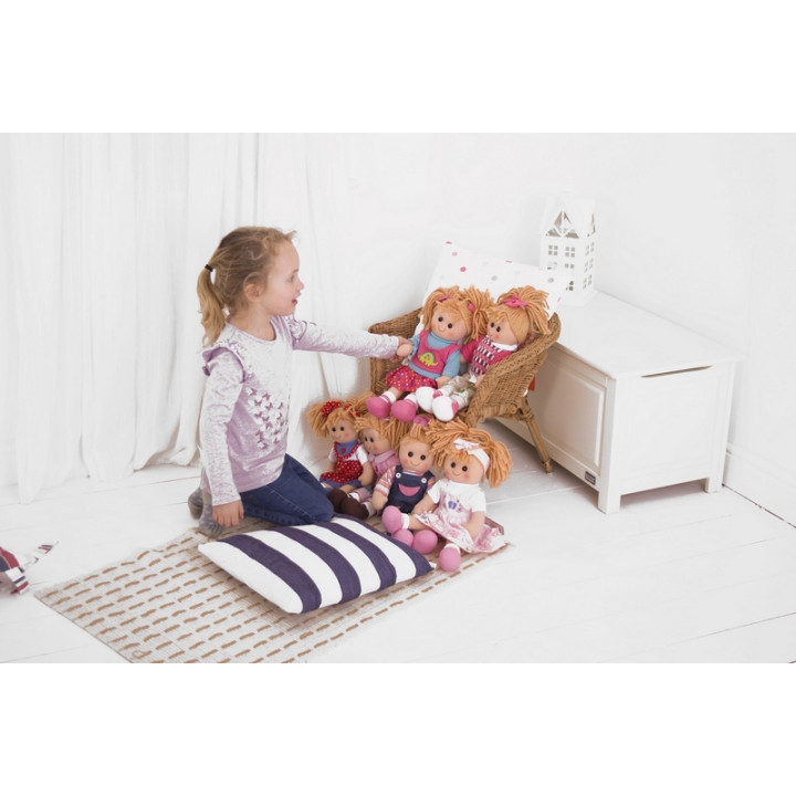 Bigjigs Toys Látková panenka Daisy 28 cm