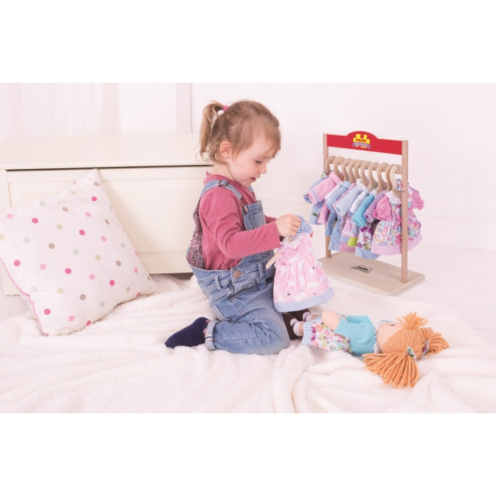 Bigjigs Toys Látková panenka Daisy 28 cm