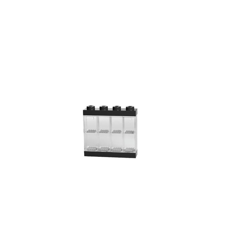 LEGO sběratelská skříňka na 8 minifigurek - černá