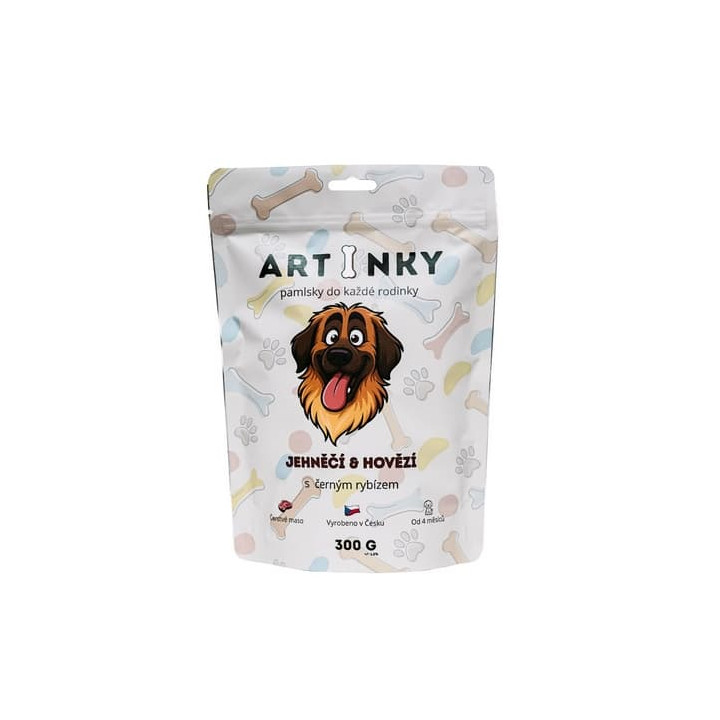 ARTINKY Jehněčí & Hovězí s černým rybízem 300g