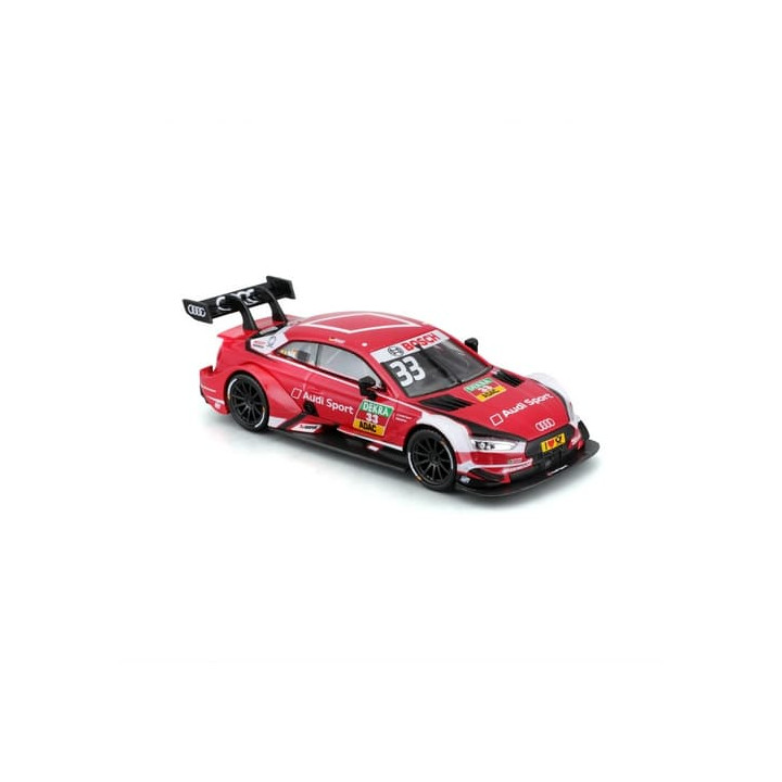 Bburago - RACE, Audi Sport RS 5 DTM 2018,  33 René Rast, červená, 1:32