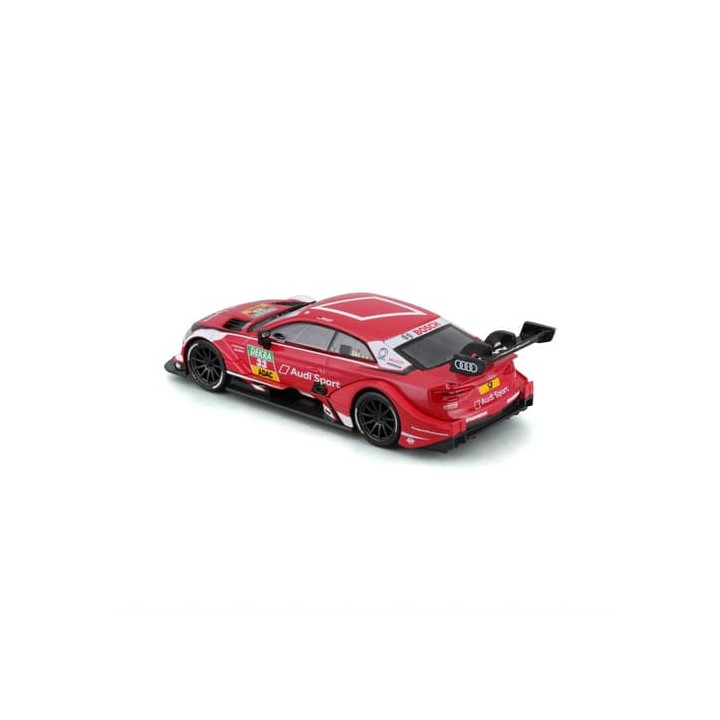 Bburago - RACE, Audi Sport RS 5 DTM 2018,  33 René Rast, červená, 1:32