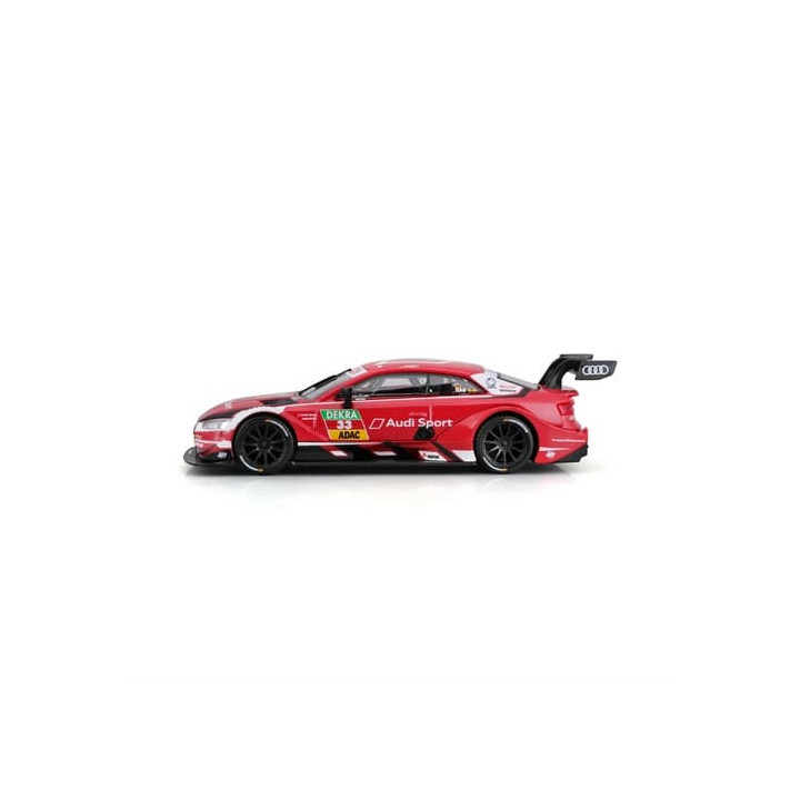Bburago - RACE, Audi Sport RS 5 DTM 2018,  33 René Rast, červená, 1:32