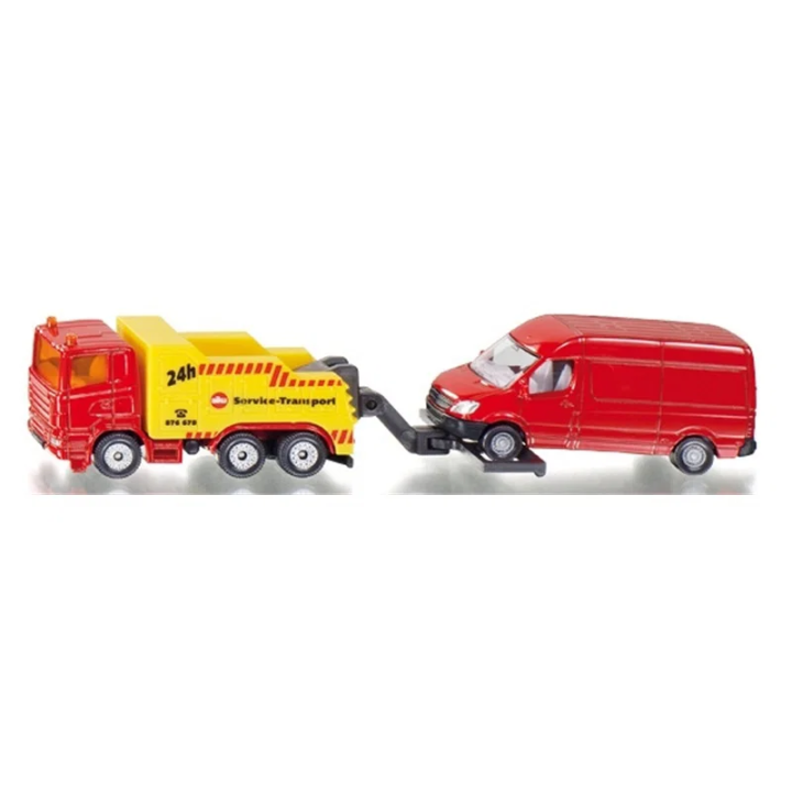 SIKU Super 1667 - Odtahové auto s dodávkou
