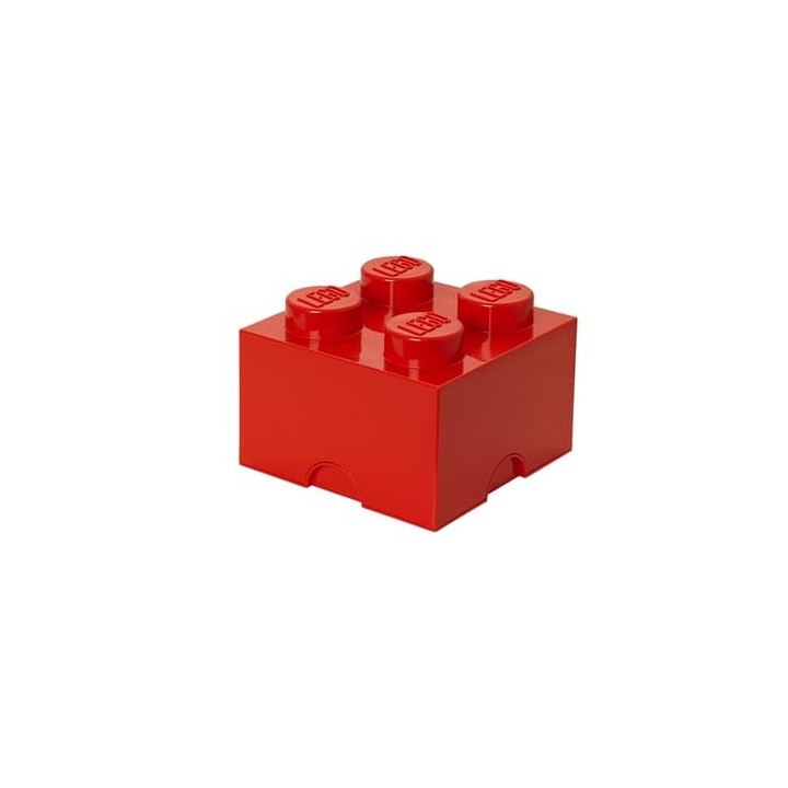 LEGO úložný box 4 - červená