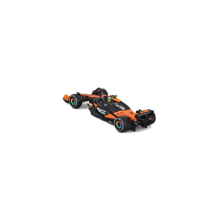 Bburago - RACE Formule F1 v dekorativním boxu, McLaren MCL38 (2024),  4 Lando Norris, 1:43