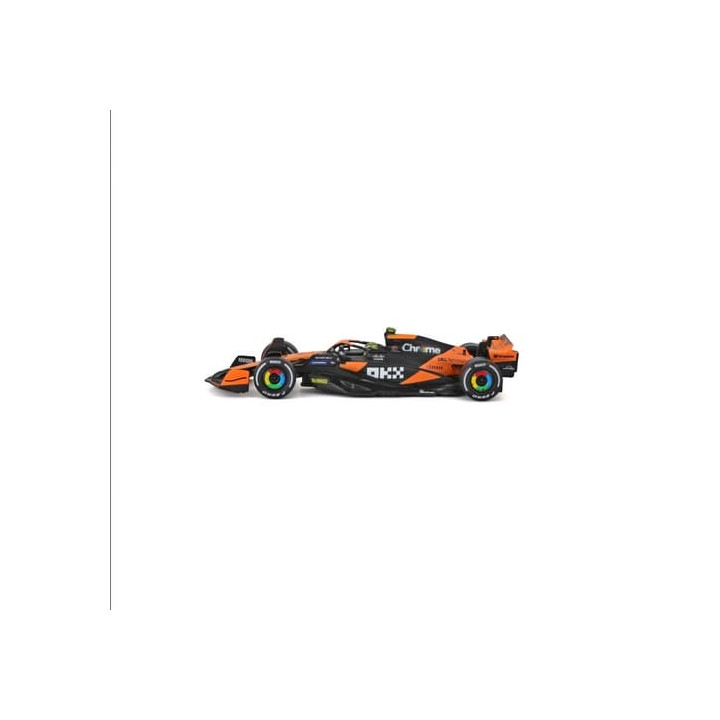 Bburago - RACE Formule F1 v dekorativním boxu, McLaren MCL38 (2024),  4 Lando Norris, 1:43