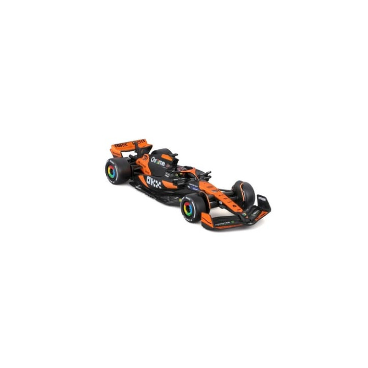 Bburago - RACE Formule F1 v dekorativním boxu, McLaren MCL38 (2024),  81 Oscar Piastri, 1:43