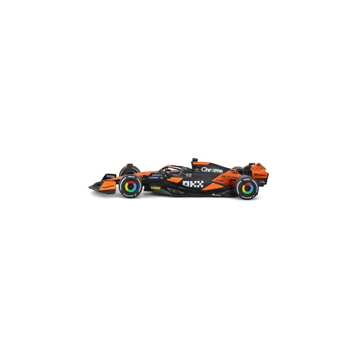 Bburago - RACE Formule F1 v dekorativním boxu, McLaren MCL38 (2024),  81 Oscar Piastri, 1:43