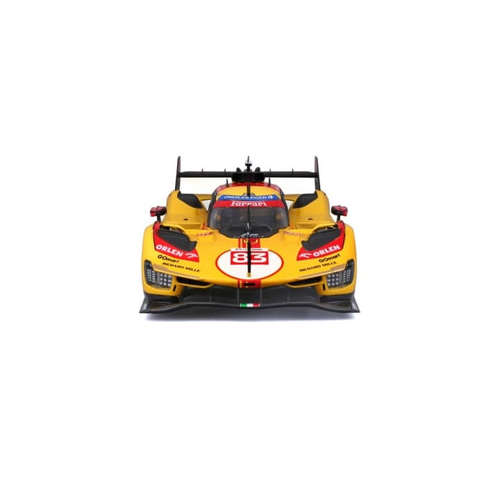 Bburago - RACING, FERRARI 499P, žlutá, 1:18