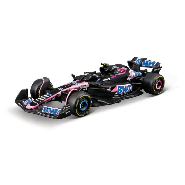 Bburago - RACE Formule F1, Team Alpine A524 (2024),  10 Pierre Gasly, 1:43