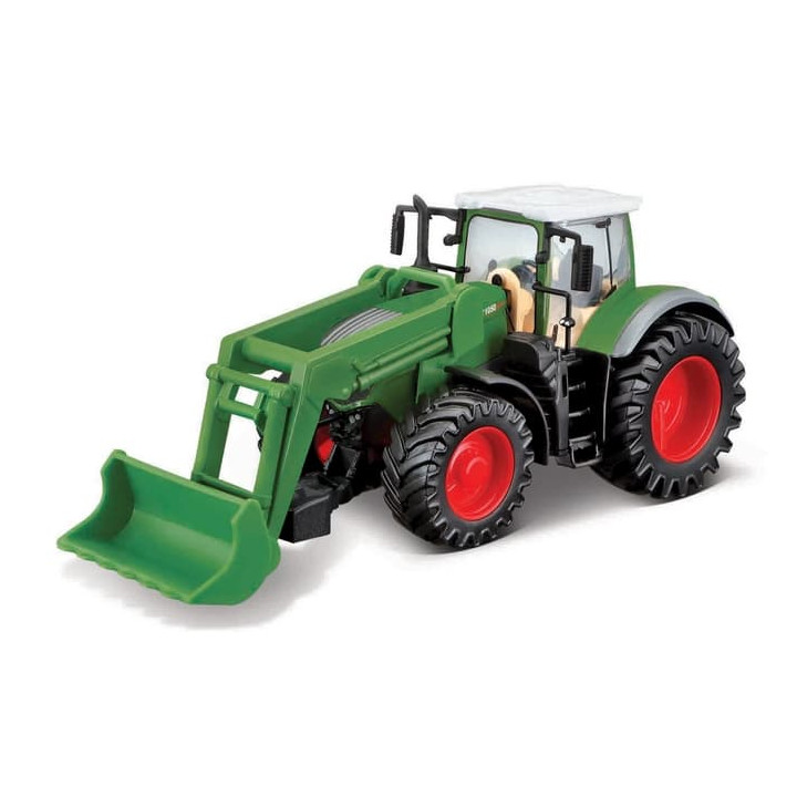 Bburago - FARMLAND, Fendt 1050 Vario s předním nakladačem, 10 cm