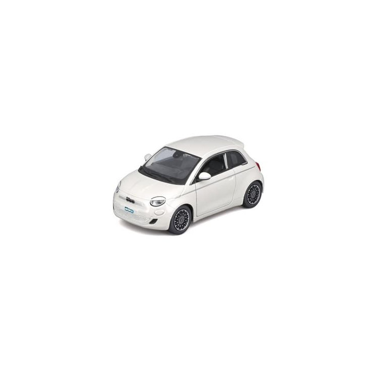 Bburago - Auta HOBBY, Fiat 500e (2023), bílá, 1:24