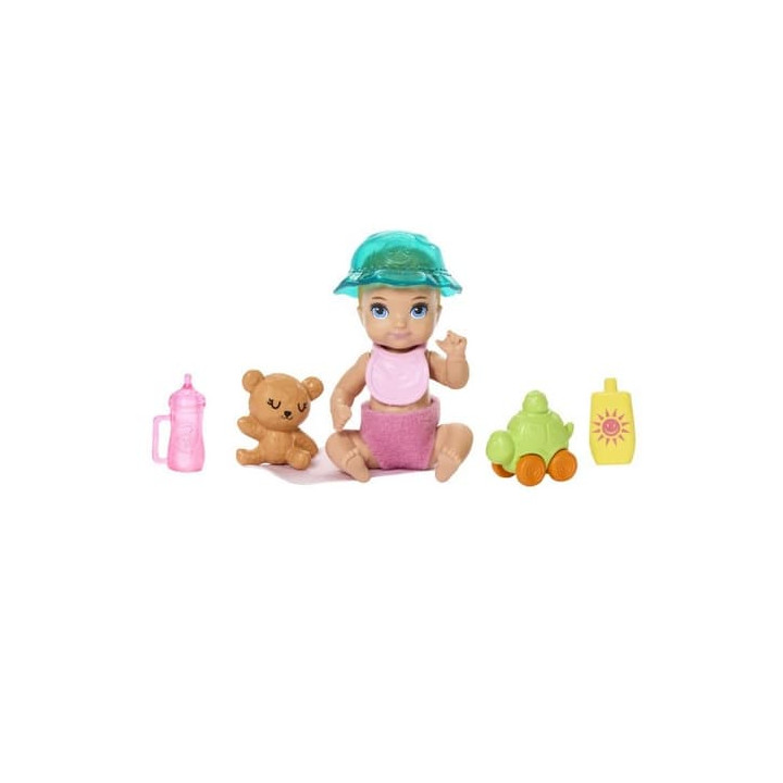 Barbie Chůva s kočárkem