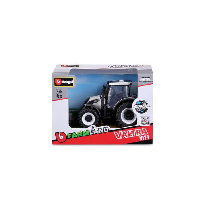 Bburago - FARMLAND, Traktor Valtra N174, 10 cm