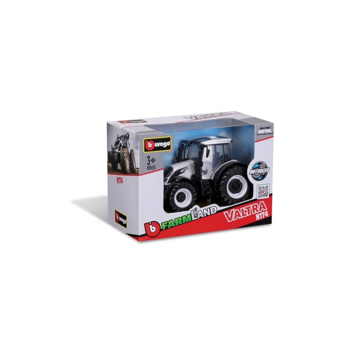 Bburago - FARMLAND, Traktor Valtra N174, 10 cm
