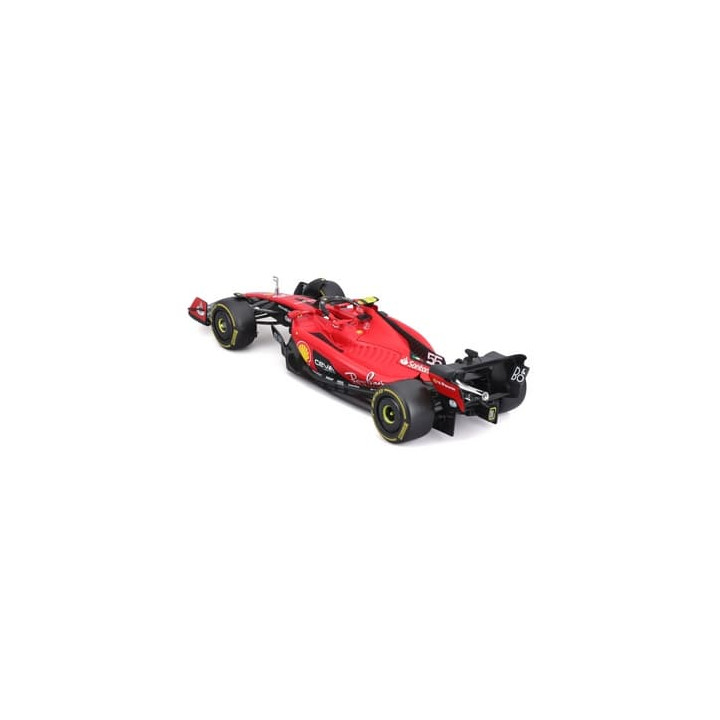 Bburago - FORMULA RACING, F1 Ferrari SF-23 (2023) s figurkou jezdce,  55 Carlos Sainz, 1:24