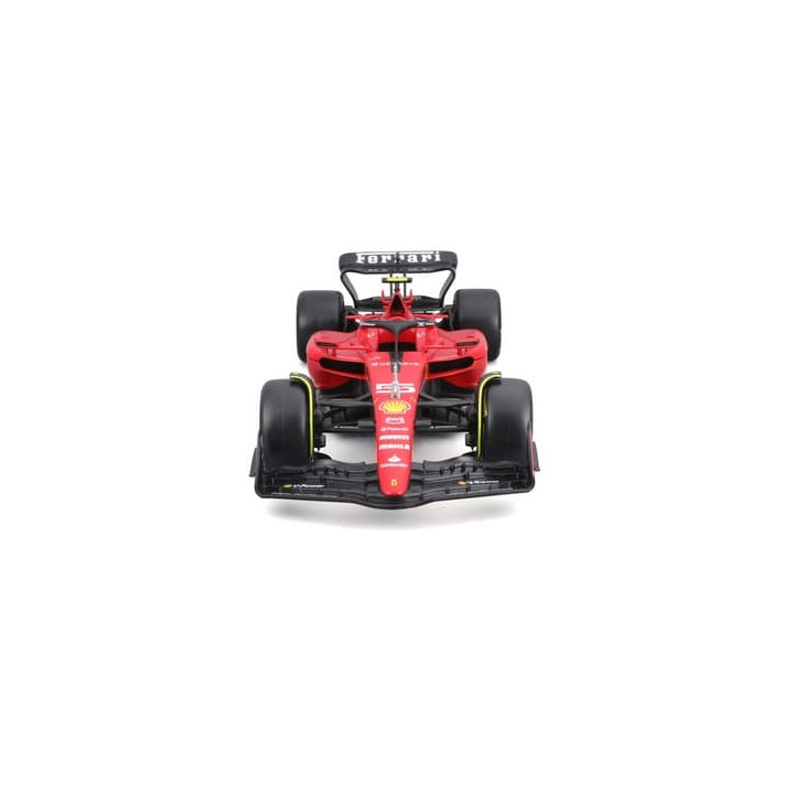 Bburago - FORMULA RACING, F1 Ferrari SF-23 (2023) s figurkou jezdce,  55 Carlos Sainz, 1:24