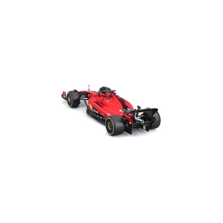 Bburago - FORMULA RACING, F1 Ferrari SF-23 (2023) s figurkou jezdce,  16 Charles Leclerc, 1:24