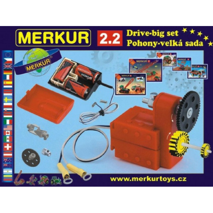 Merkur M2.2 Pohony a převody