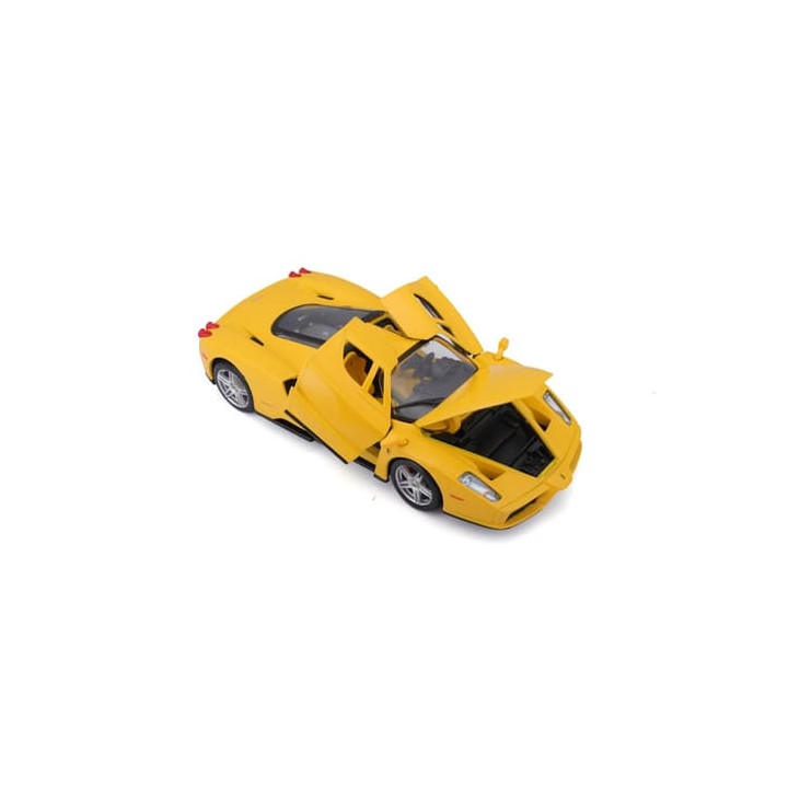Bburago - RACE+PLAY, Enzo Ferrari, žlutá, 1:24