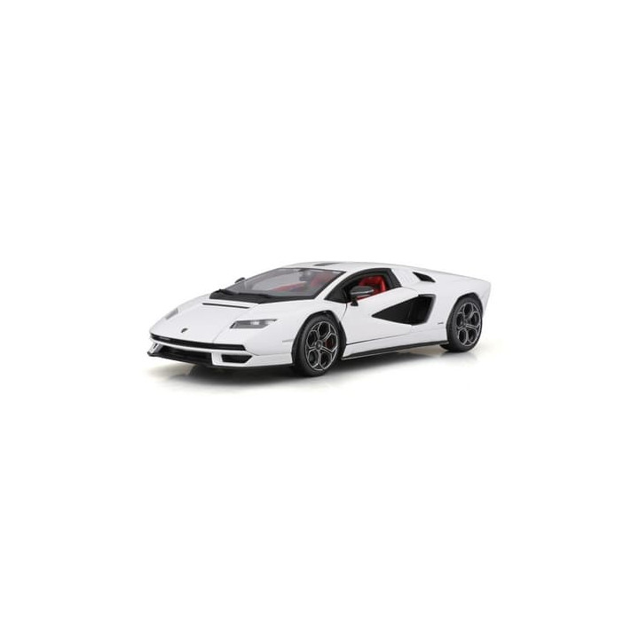 Bburago - Auta HOBBY, Lamborghini Countach LPI 800-4, bílá, 1:24