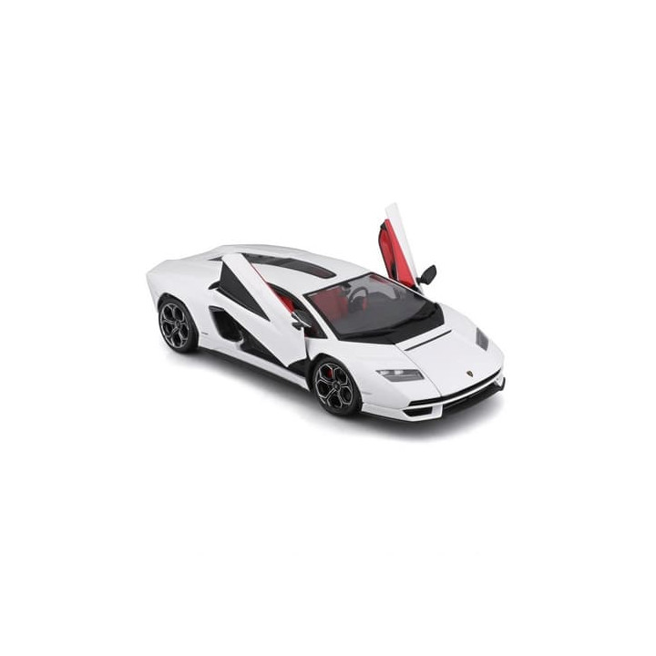 Bburago - Auta HOBBY, Lamborghini Countach LPI 800-4, bílá, 1:24