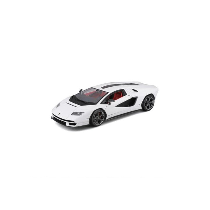Bburago - Auta HOBBY, Lamborghini Countach LPI 800-4, bílá, 1:24