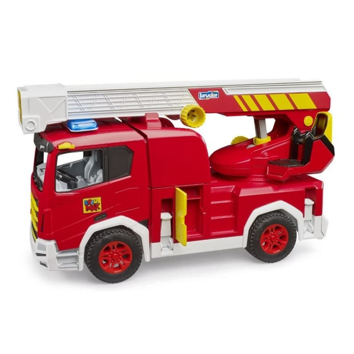 Bruder 3472 Hasičský sbor ROADMAX s otočným žebříkem