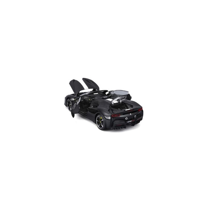 Bburago - SIGNATURE SERIES, Ferrari SF90 Spider Assetto Fiorano, černá, 1:18