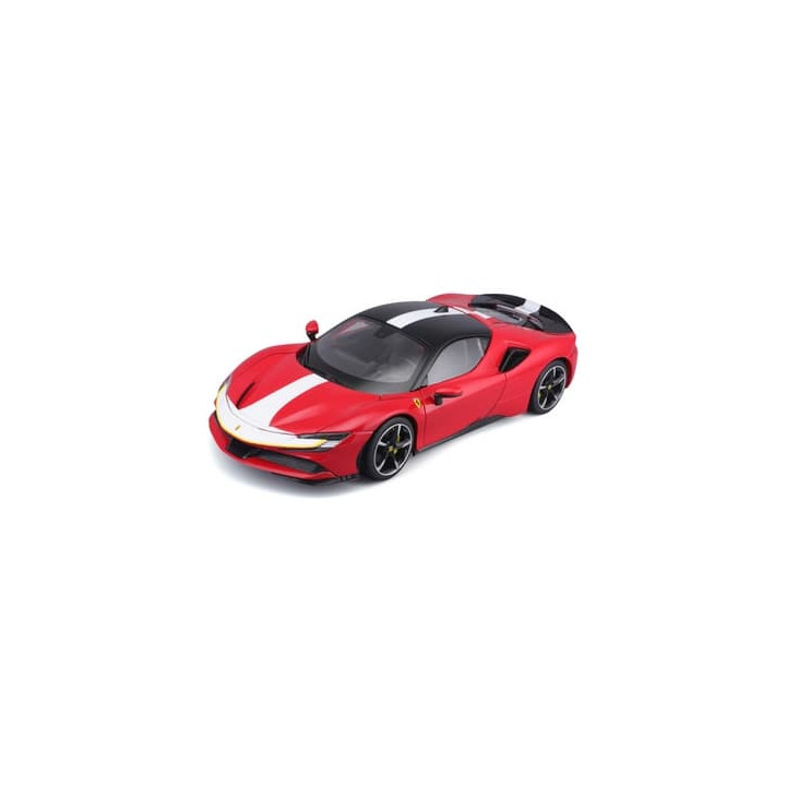 Bburago - SIGNATURE SERIES, Ferrari SF90 Stradale Assetto Fiorano, červená, 1:18