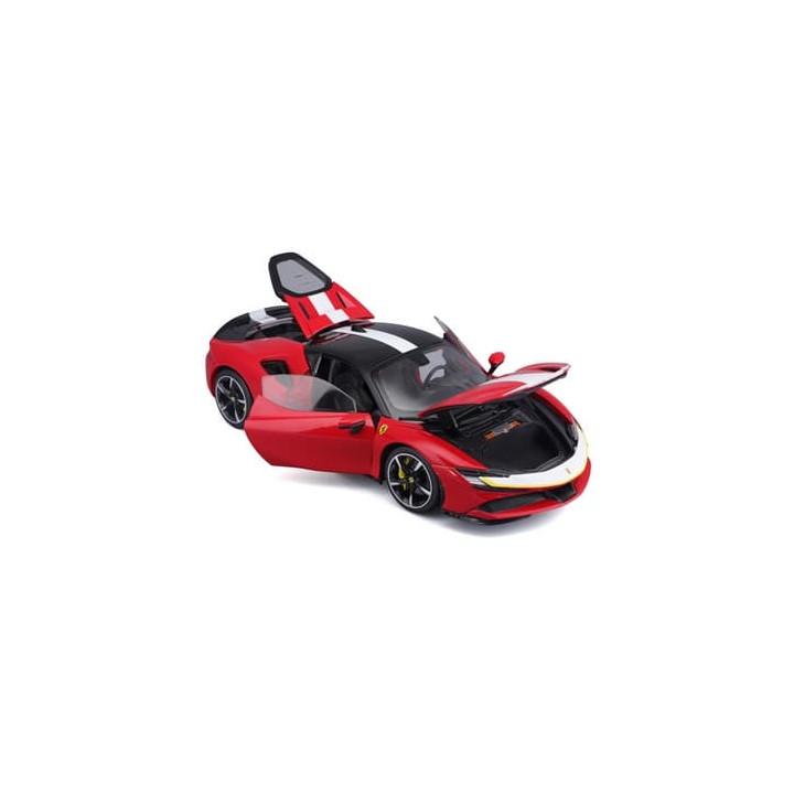 Bburago - SIGNATURE SERIES, Ferrari SF90 Stradale Assetto Fiorano, červená, 1:18
