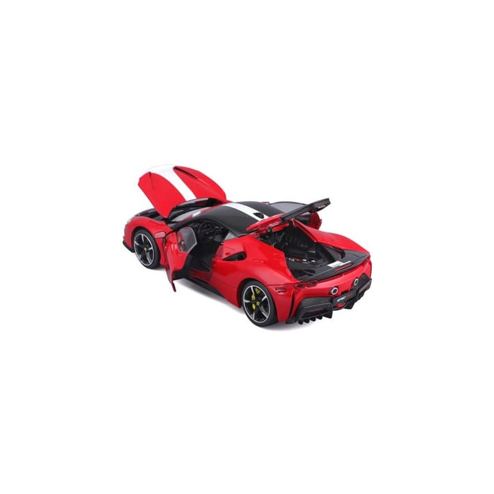 Bburago - SIGNATURE SERIES, Ferrari SF90 Stradale Assetto Fiorano, červená, 1:18