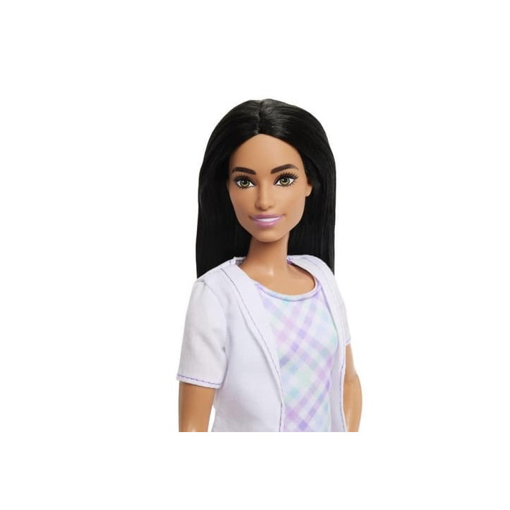 Barbie herní set povolání - zubařka černovláska
