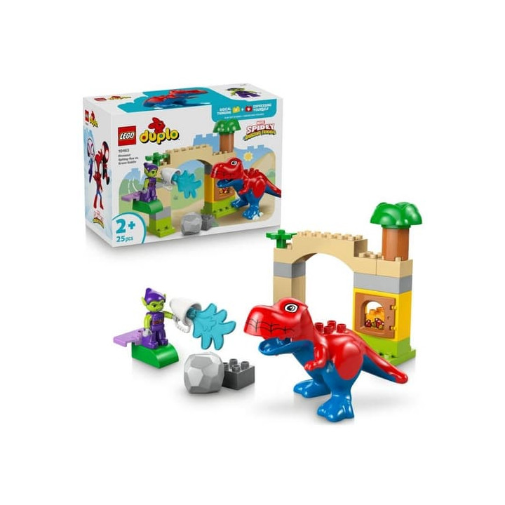 LEGO® DUPLO® 10463 Dinosaurus Spidey-Rex vs. Zelený goblin