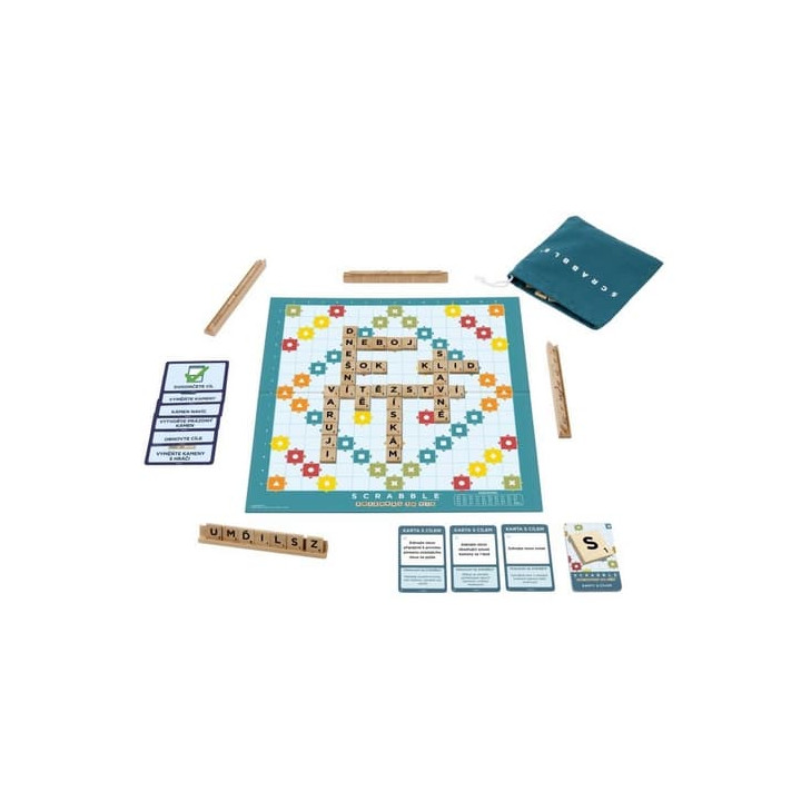Scrabble Dřevěná Edice CZ