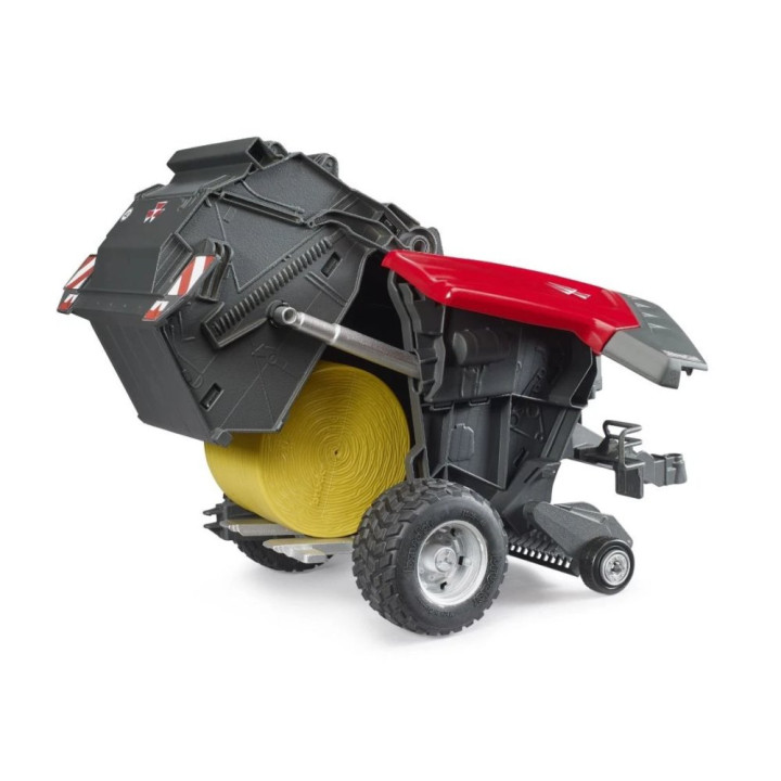 Bruder 2039 Lis na kulaté balíky Massey Ferguson RB 4180V