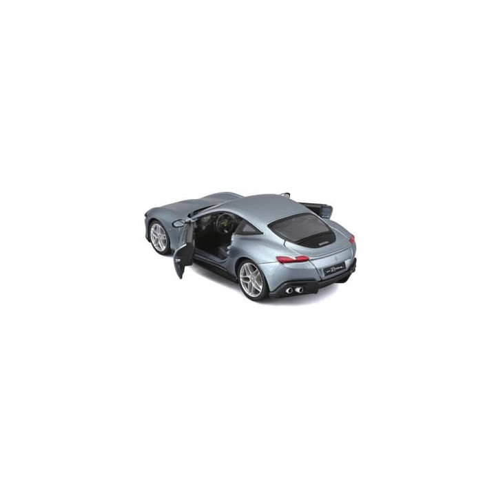Bburago - RACE+PLAY, Ferrari Roma, šedá metalíza, 1:24