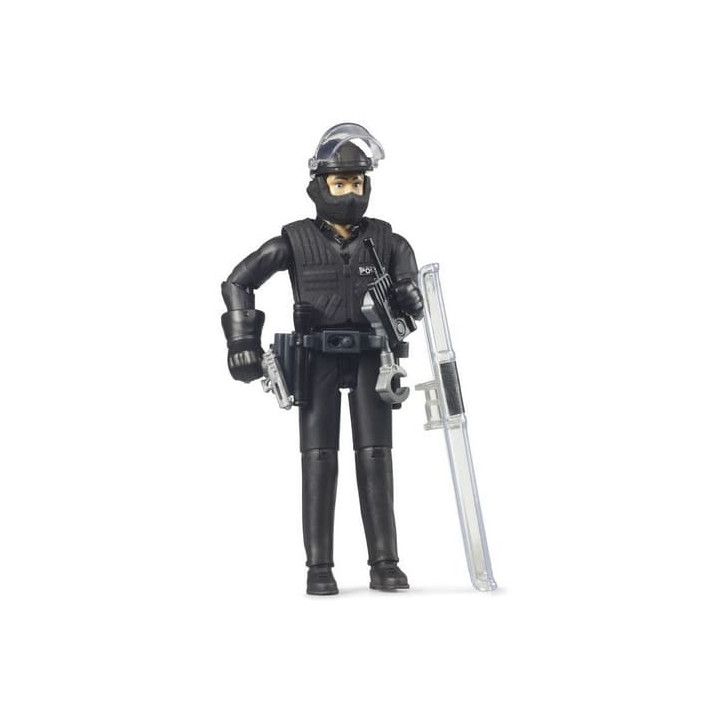 Bruder 62151 Policista těžkooděnec