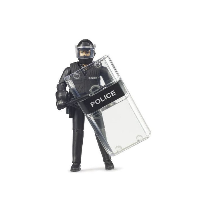 Bruder 62151 Policista těžkooděnec