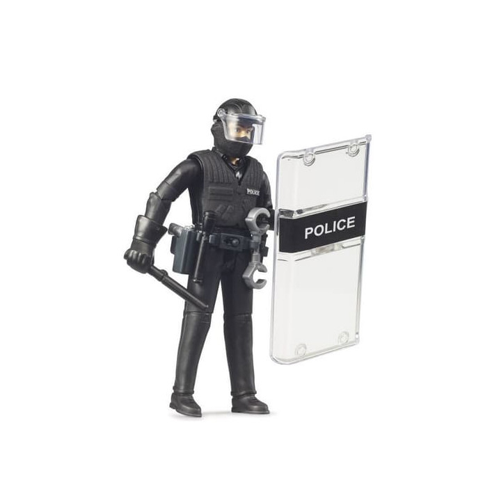 Bruder 62151 Policista těžkooděnec