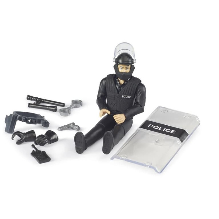 Bruder 62151 Policista těžkooděnec